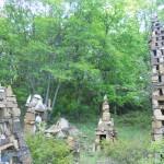 Deva Manfred Il Bosco di Pietra sculture