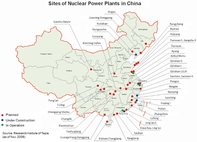 L'Unione Asiatica e le Centrali Nucleari Cinesi di cui nessuno parla