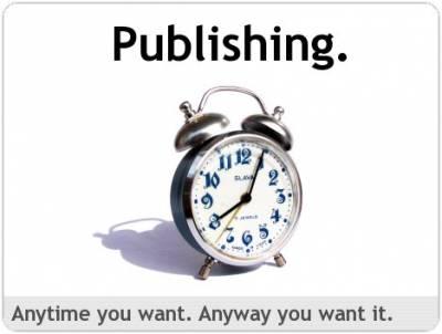 Publishing, self publishing, vanity press