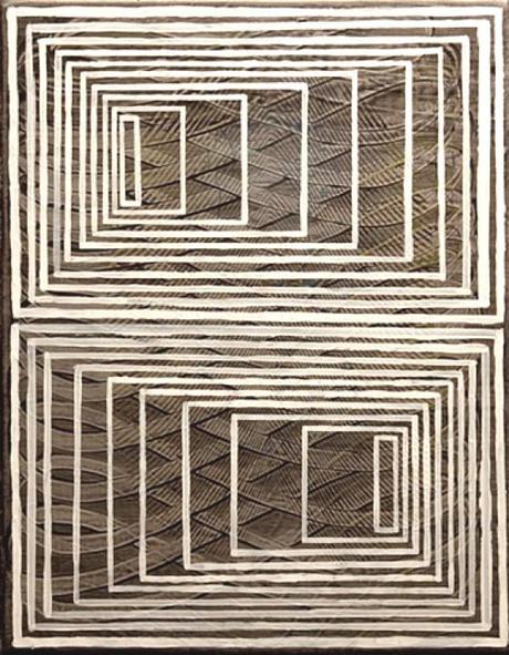 RAFFINATI PATTERNS MONOCROMATICI NEGLI ARTWORKS DI BRIAN CYPHER