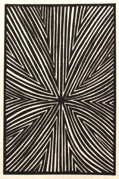 RAFFINATI PATTERNS MONOCROMATICI NEGLI ARTWORKS DI BRIAN CYPHER