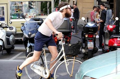 In the Street...Vintage Tennis Style...Paris & Milan