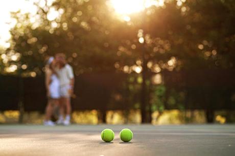 In the Street...Vintage Tennis Style...Paris & Milan