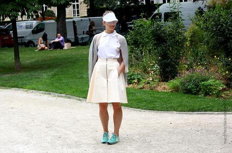 In the Street...Vintage Tennis Style...Paris & Milan