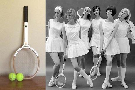 In the Street...Vintage Tennis Style...Paris & Milan