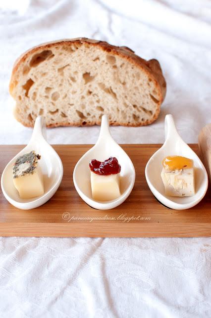 Amuse bouche di formaggi