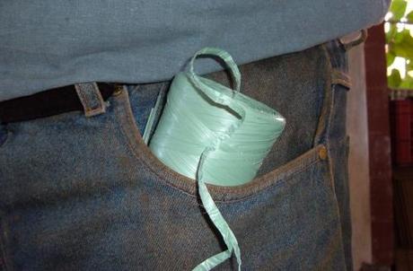 Orto pratico. Fare le legature. Legare gli ortaggi ai tutori