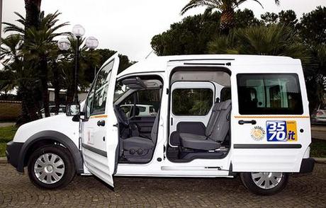 Roma: arrivano i taxi fotovoltaici della cooperativa 3570