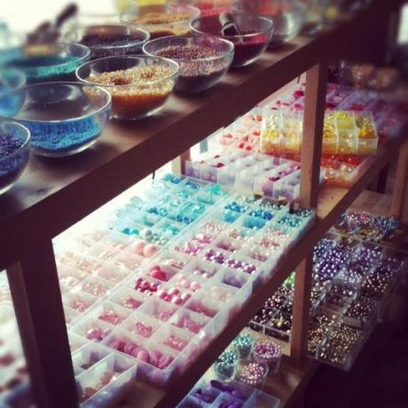 Instagram photos, a magazine and a wonderful beads shop :)