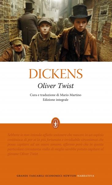 una immagine di Copertina di una delle tante edizioni pubblicate in Italia di Oliver Twist Newton Compton Editori su Dickens 200: Oliver Twist