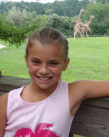 Una foto con le giraffe