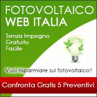 5 preventivi fotovoltaico gratis