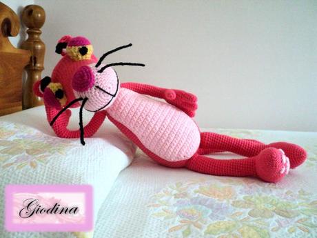 La Pantera Rosa amigurumi! :)