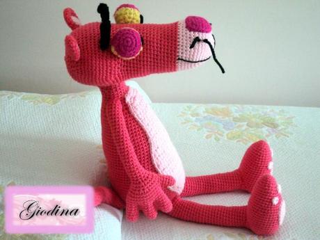 La Pantera Rosa amigurumi! :)