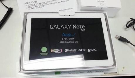 Samsung Galaxy Note 10.1 : Il primo video della versione definitiva!