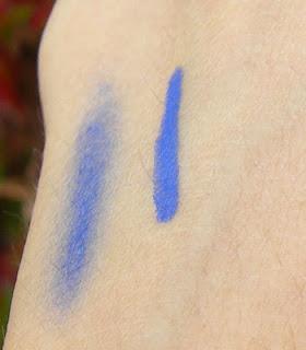 Review comparativa: Kiko Vibrant Eye Pencil n. 600 (nero) VS VIVO Cosmetics Khol Eye Liner in Blue Blazer