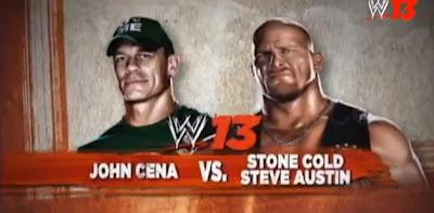 WWE 13 : John Cena vs Stone Cold Gameplay