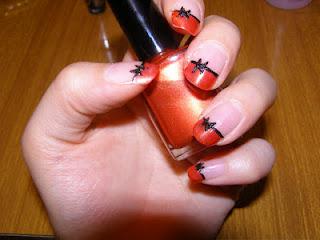 Tutorial nail art: Butterfly's ribbon