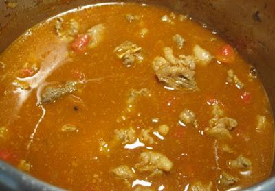 Cous cous con carne e anello di verdure