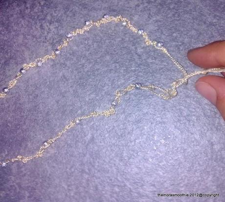 DIY necklace knots and balls