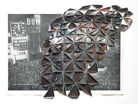 GEOMETRIE DESTRUTTURATE E PATTERNS NEI COLLAGES-ORIGAMI DI ABIGAIL REYNOLDS