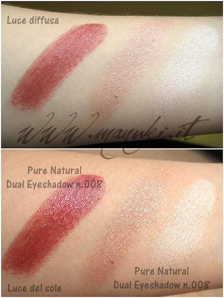 Review Naarei Pure Natural Glossy Lipstick e Duo Eyeshadow