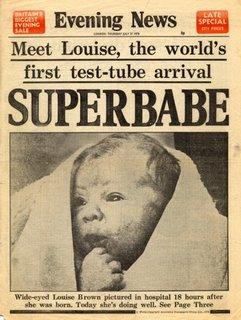 25 luglio 1978: nasce Louise, la prima bambina concepita con la fecondazione in vitro