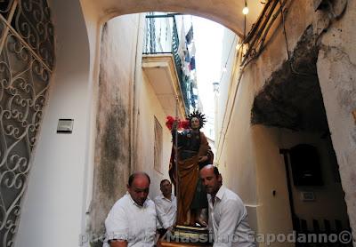 SAN GIACOMO; è festa a LIPARLATI, Positano