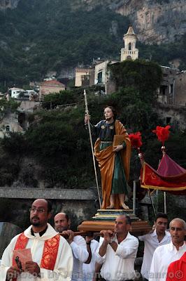 SAN GIACOMO; è festa a LIPARLATI, Positano