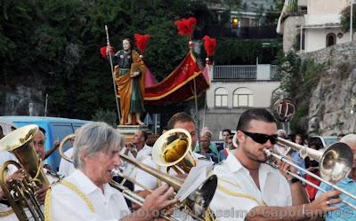 SAN GIACOMO; è festa a LIPARLATI, Positano