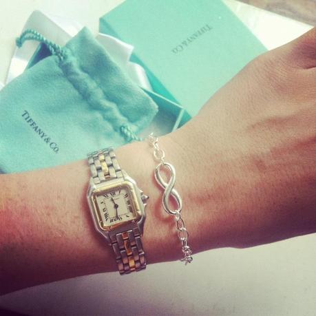 New In: Tiffany&Co.; Infinity bracelet