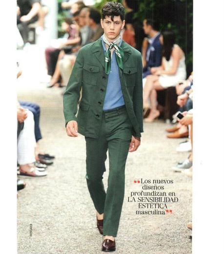 MODEL SIMONE NOBILI PER GLAMOUR SPAIN