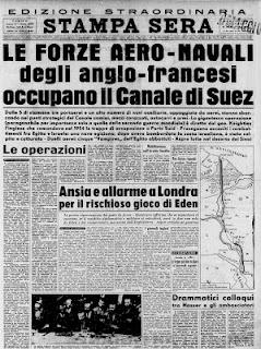 26 luglio 1956: nazionalizzato il Canale di Suez