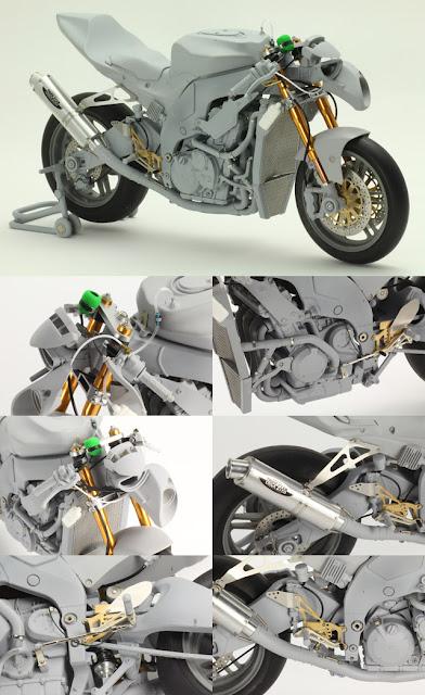 Top Studio Detail-up set for Kawasaki ZX-10R 2010 Fujimi