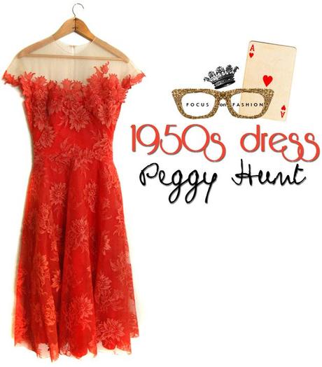 Focus on vintage dress