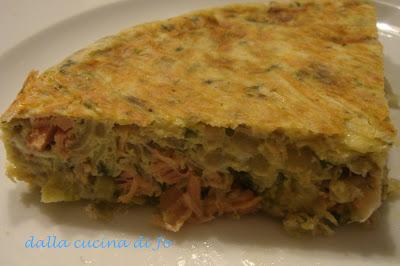 Frittata 'cipollosa' al tonno