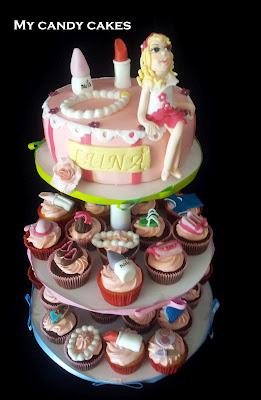 Cakes and cupcakes tower - Torri di cupcakes e torta