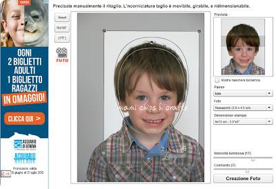 Fototessera fai da te per carta d'identità e passaporto