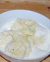 “Gnocchi di Patate allo Zafferano, in vellutata di ceci”