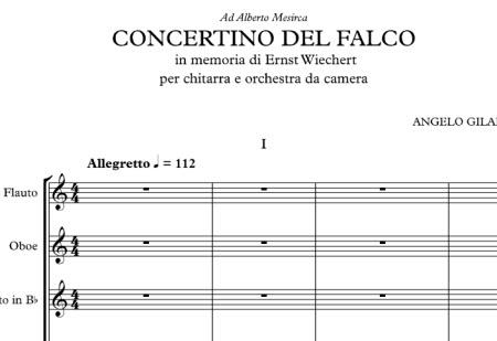 Concertino del falco – In memoria di Ernst Wiechert