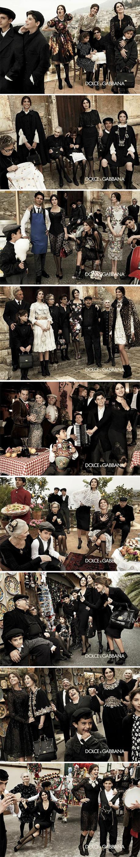 Dolce e Gabbana nuova campagna  f/w 2013