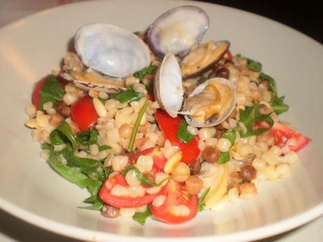 Fregola con le vongole...rivisitata