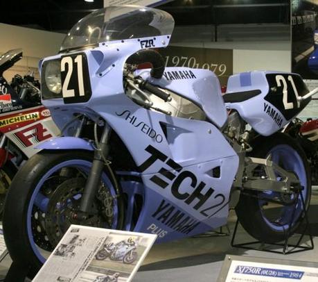 Yamaha FZR 750 OW74 TECH21 Shiseido Racing Team 8 Hours Suzuka 1985