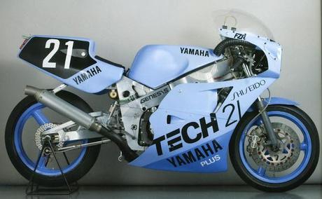Yamaha FZR 750 OW74 TECH21 Shiseido Racing Team 8 Hours Suzuka 1985