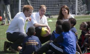 Kate Middleton e William sportivissimi per le Olimpiadi.