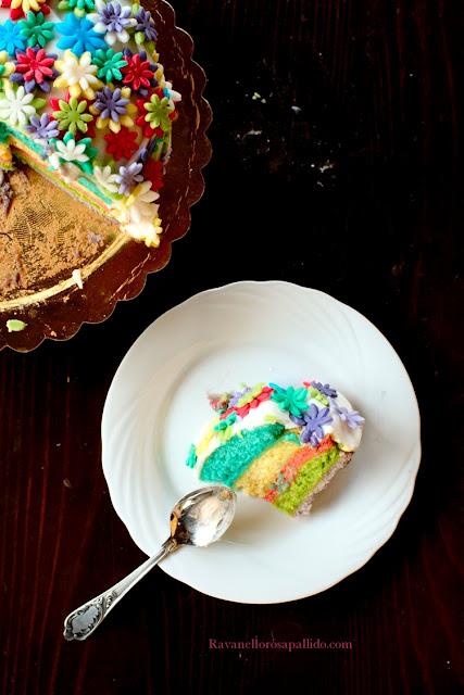 Torta di compleanno, 5 colori per festeggiare