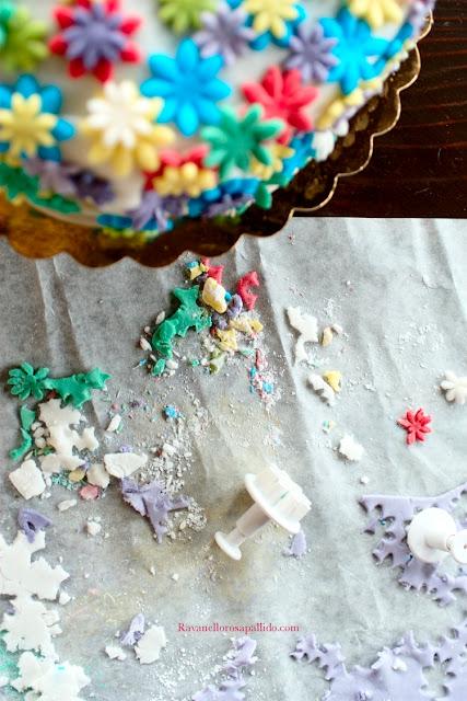 Torta di compleanno, 5 colori per festeggiare