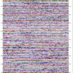 Sotara volcano, Colombia - seismogram