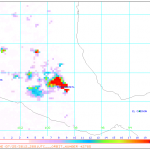 Strong SO2 plume above Popocatepetl Mexico