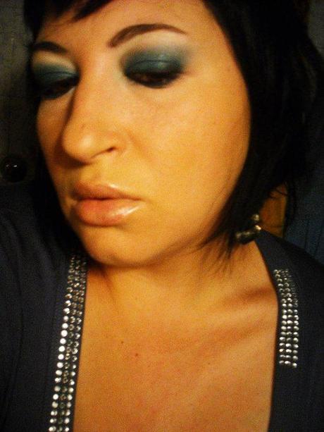 FOTD : Teal Smokey Eyes ...